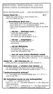 Für ihr interesse an unseren produkten danken wir ihnen. Business English
