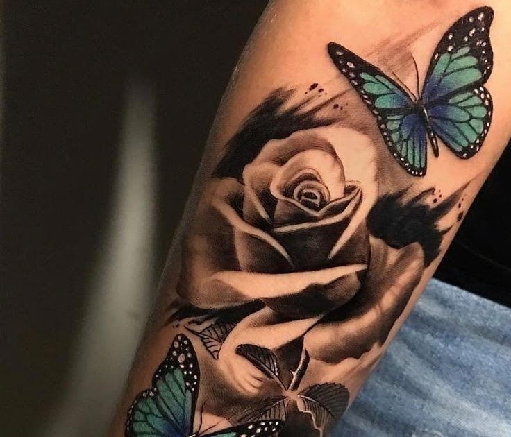 Butterfly Arm Tattoo Sleeve Butterfly Mania
