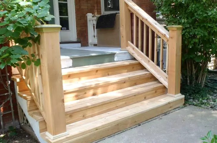 And this image has wood deck patio stairs terraces etc for winter planters will gel more of the. Mobile Home Steps Diy Guide On Building Stairs For Your Home