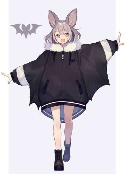 Jospictjaflti 画像をダウンロード うさ耳 パーカー フード 可愛い 女の子 イラスト