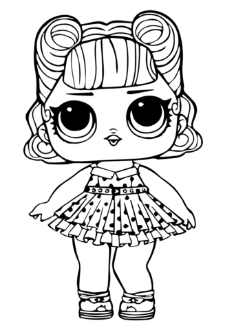 Printable coloring pages lol doll. Lol Doll Jitterbug Coloring Page Free Printable Coloring Pages