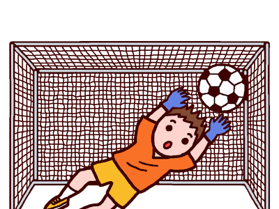 70以上 ゴール キーパー イラスト 190354