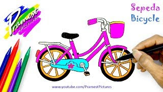 Mewarnai Gambar Motor Cb Warna Warni Gambar