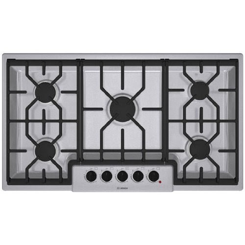 gas cooktop: Bosch : NGM5654UC 36 5 Burner Gas Cooktop ...