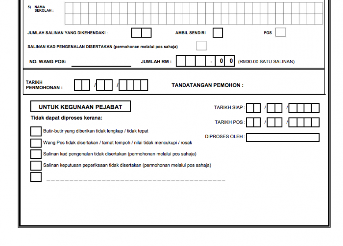 Surat Rasmi Permohonan Kad Pengenalan - Ramadhan DEF