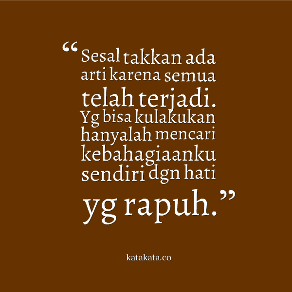Dp Bbm Tentang Putus Cinta - Contoh 43