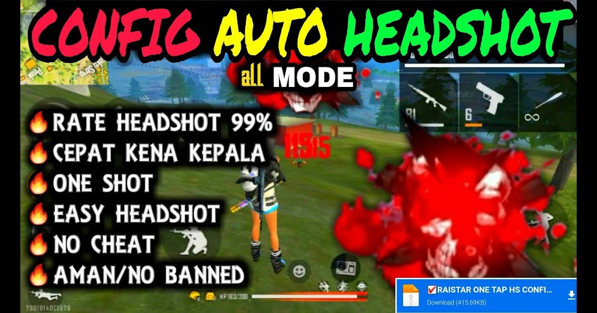Cheat Auto Headshot Ff / Cheat Ff Terbaru 2020 Menu Mod Auto Headshot Part4 Youtube : Salah ...