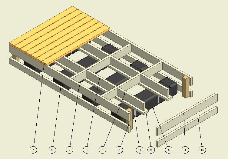 Boat dock plans Kamerlen