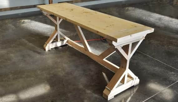 Holzkohlegrills, Elektrogrill: Tischgestell selber bauen