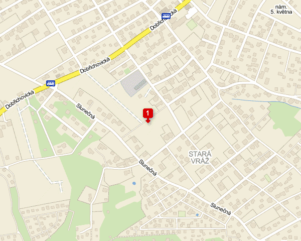 It allow change of map scale; Mudr Sarka Bilkova Ordinace Cernosice