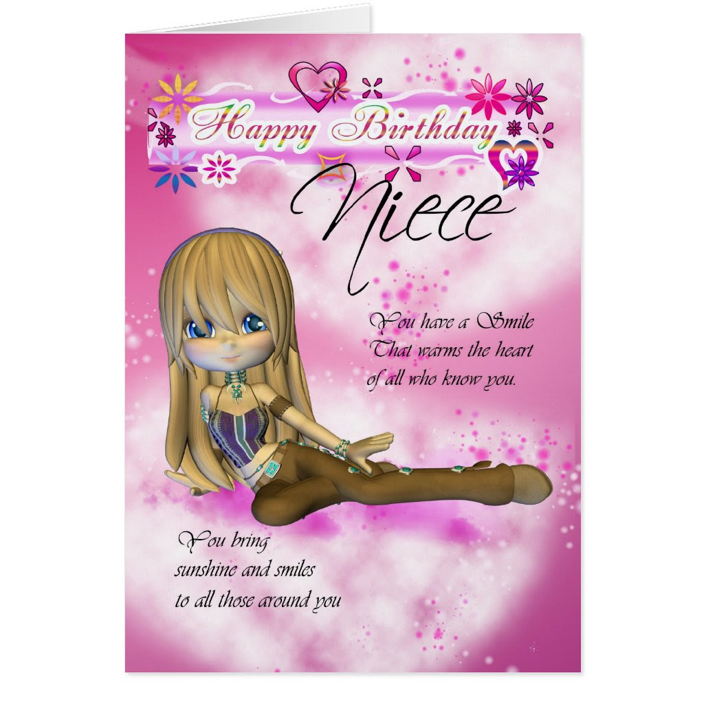 Message Anniversaire Niece 1 An