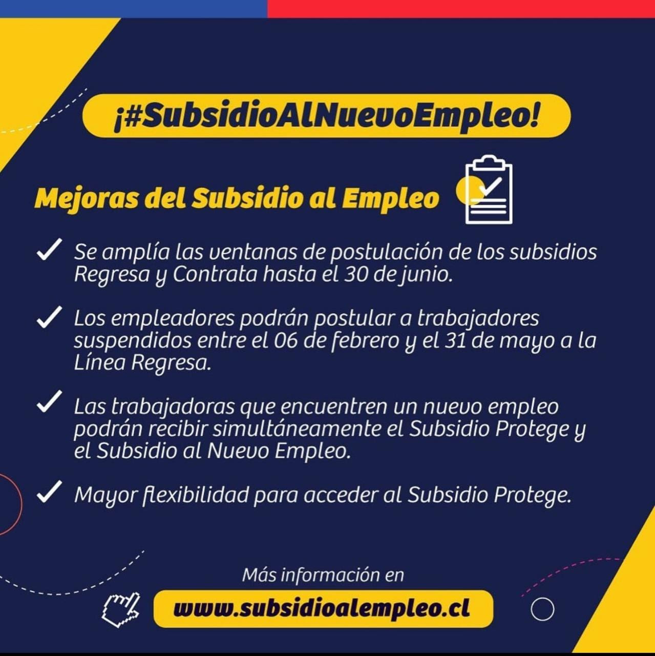 El plazo de inscripción para recibir el beneficio estatal será en agosto en caso de. Los Detalles Del Subsidio Al Nuevo Empleo Y Sus Requisitos Para Postular Municipalidad De Laja