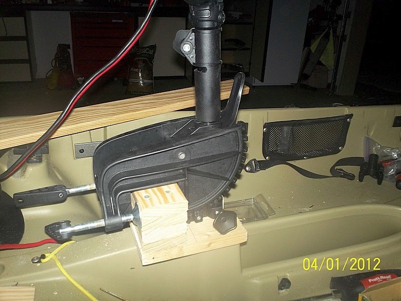 net: access diy canoe trolling motor mount