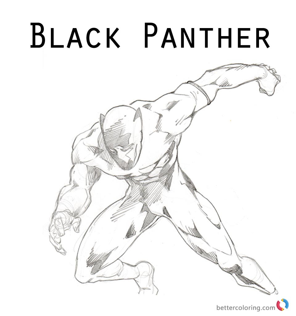 Download Lego Black Panther Coloring Pages | Top Free Printable ...