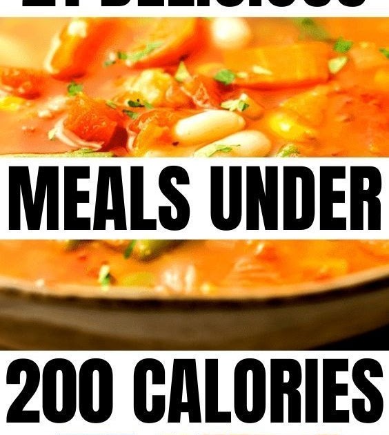Healthy Dinner Recipes Under 200 Calories - Healthy Recipe