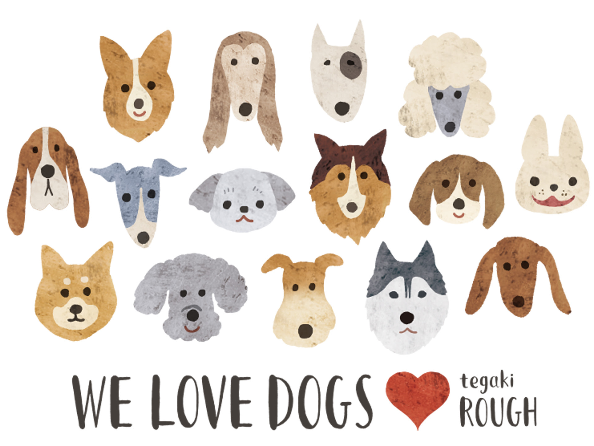 最高の動物画像 元の犬 イラスト 無料