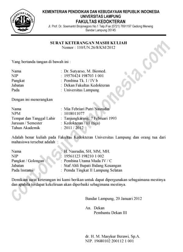 Contoh Surat Lamaran Kerja Swasta - Ndang Kerjo