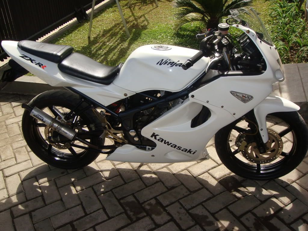 97 Modif Motor Ninja Rr Putih Sobat Modifikasi