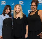 Barbra Streisand and Two Clinical Center Patients