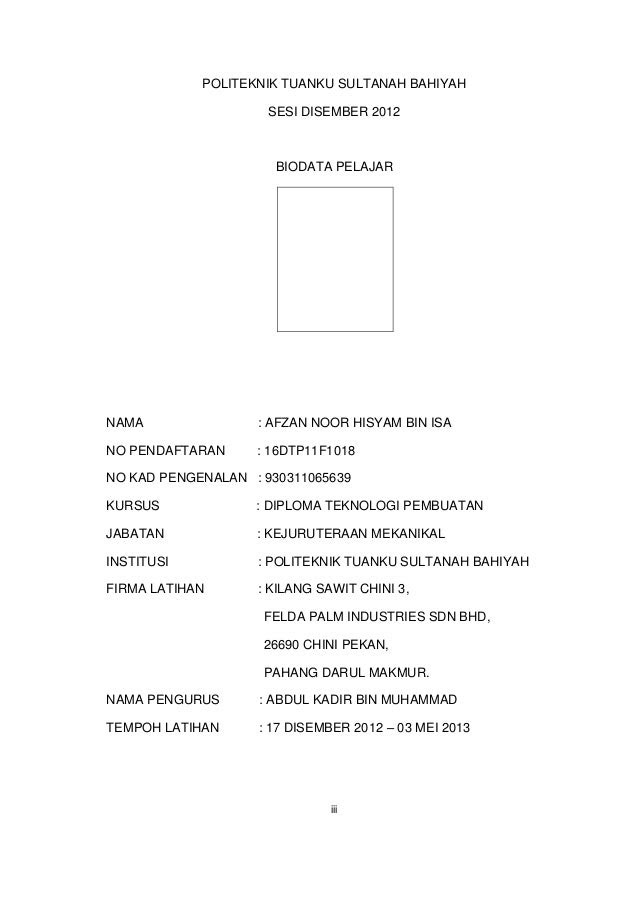 Surat Rasmi Kepada Pensyarah - Rasmi Ri