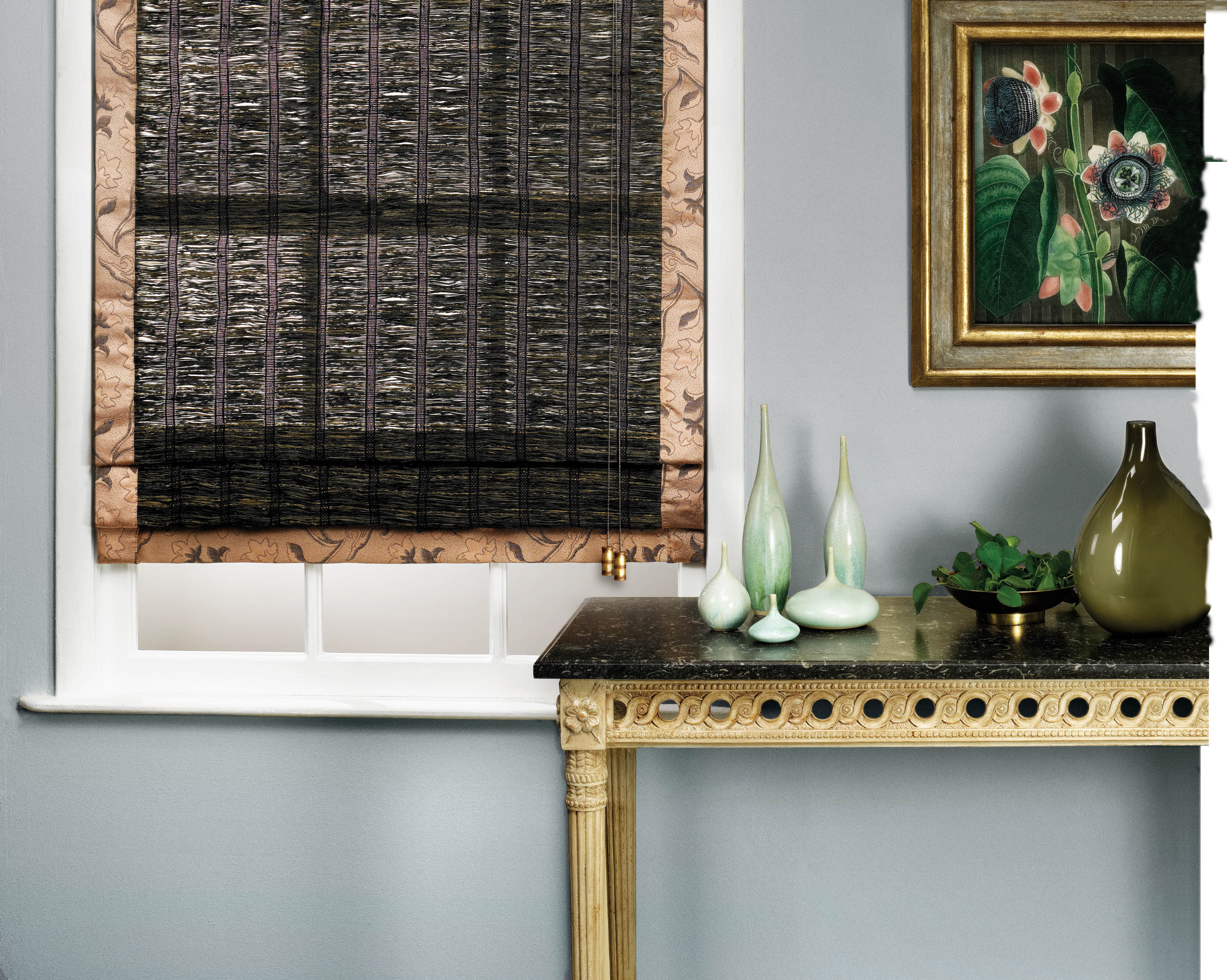 A cut pile fabric that was woven with filling floats. Bamboo Shades Popular In Dallas