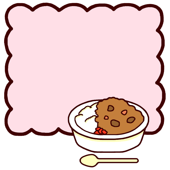 最も選択された カレーライスイラスト 3449 カレーライスイラスト白黒
