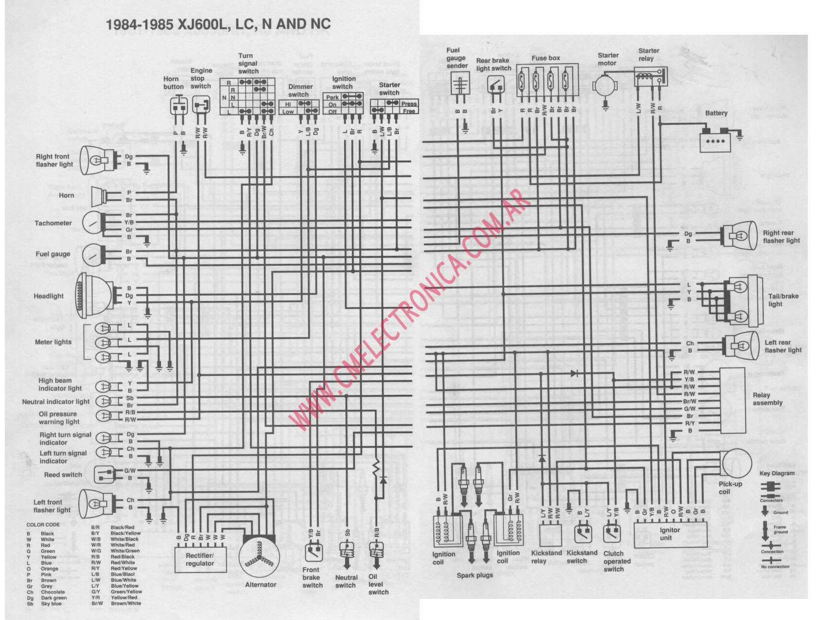 99 Yamaha Yfm600 Wiring Diagram Wiring Diagram Networks