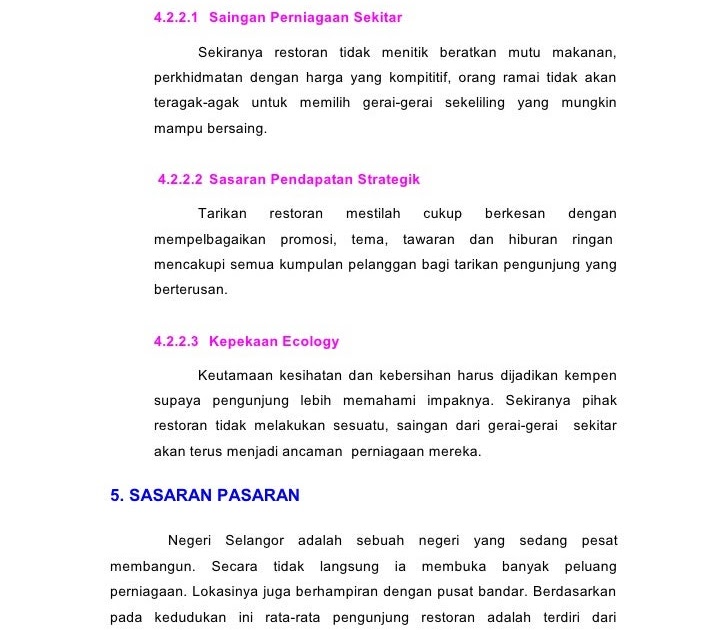 Contoh Proposal Restoran - Surpriz Menu