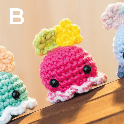 Elevate your gym outfits and loungewear with these plush trainers. Dumbo Octopus Amigurumi Pattern Kit Tiny Rabbit Hole By Angie