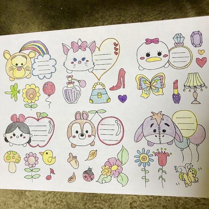 ディズニー キャラクター 手書き イラスト かわいい の最高のコレクション 最高の壁紙hd