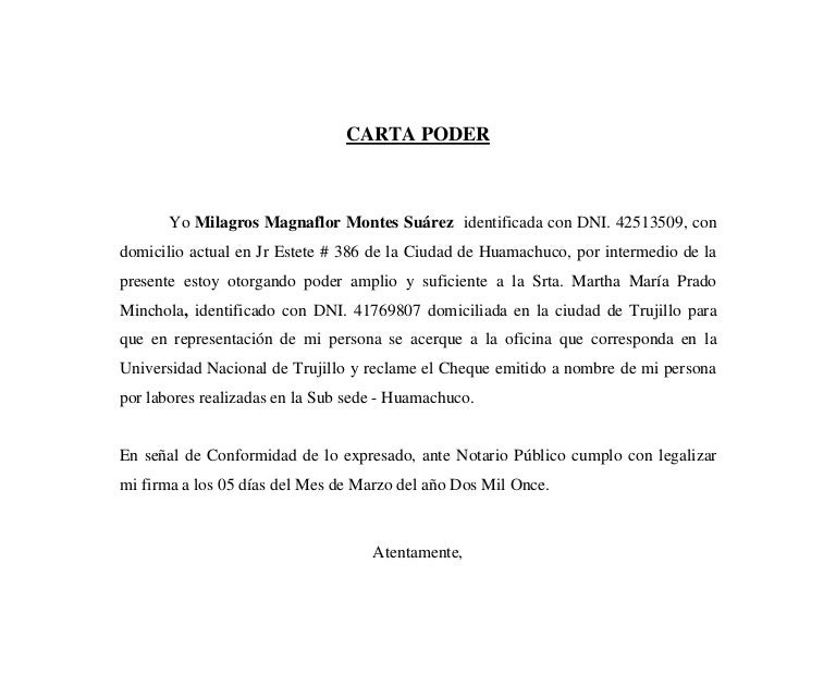 Carta De Autorizacion Traspaso De Linea - x Carta De