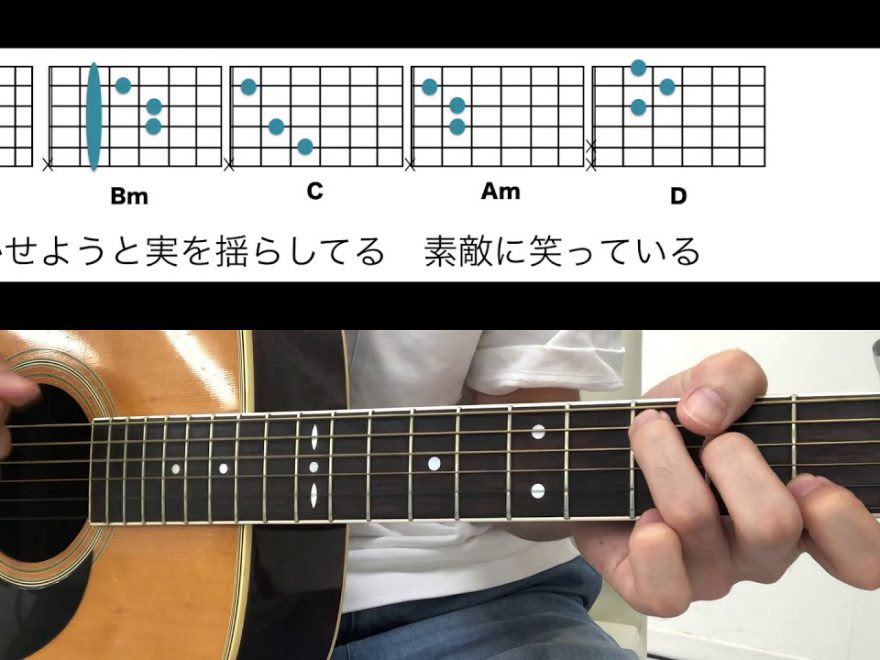 鏡野が: 心に強く訴える あいみょん ギター