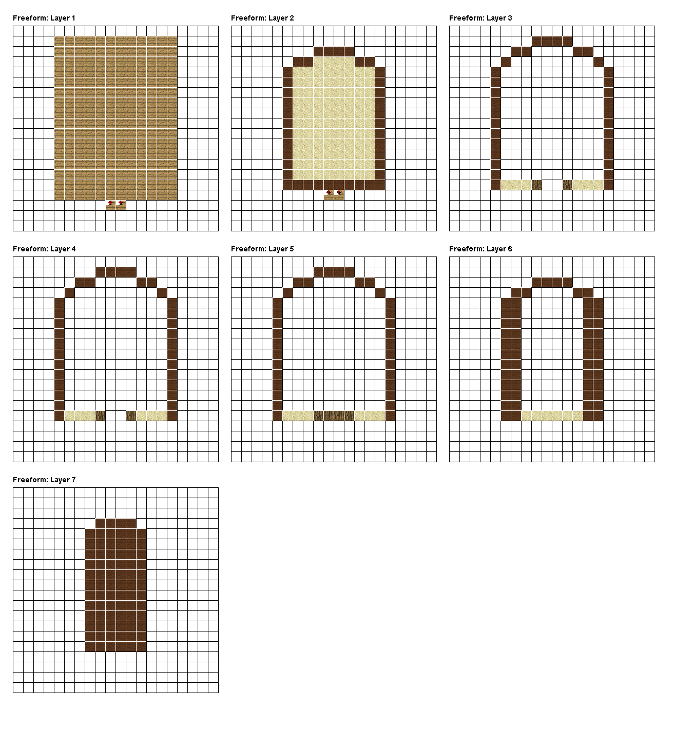 Minecraft layer by layer plans : Minecraft Projekt Hogwarts Mcsp Version Dacsp Defenders Against Chaos Board