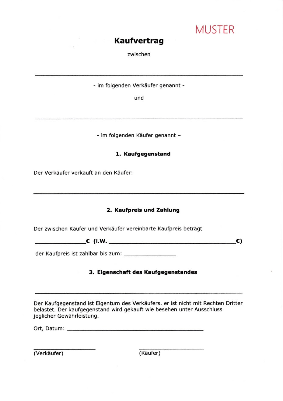 Was ist der vorteil eines kleingarten kaufvertrags? Muster Kaufvertrag Gartenfreunde