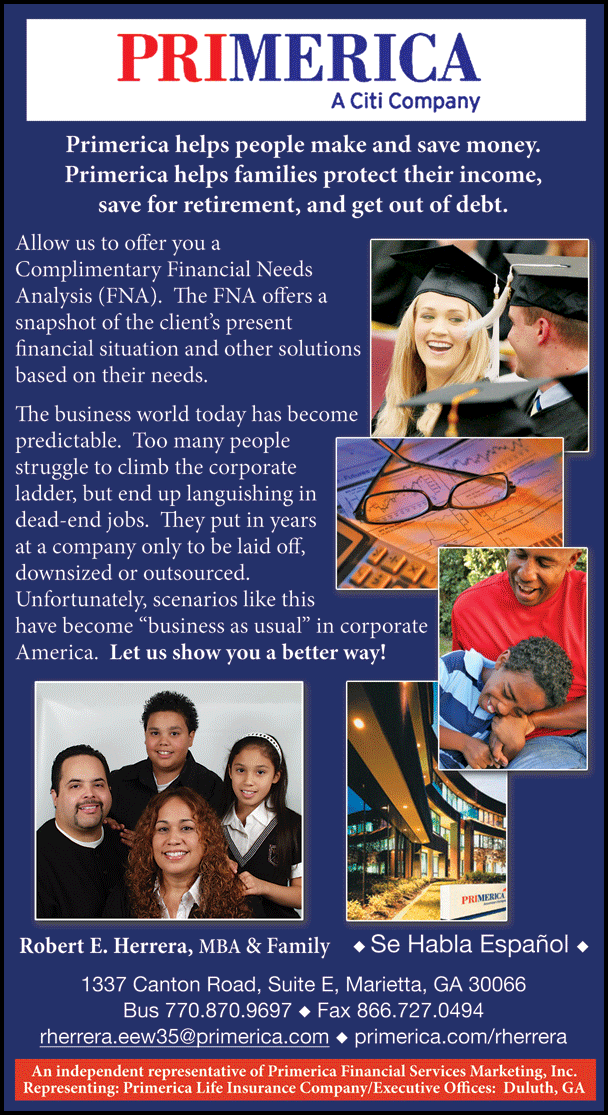 The financial service job description involves meeting with clients to discuss financial goals, investment timelines and risk tolerance. Christians In Business Primerica Financial Services Robert Herrera Mba Details