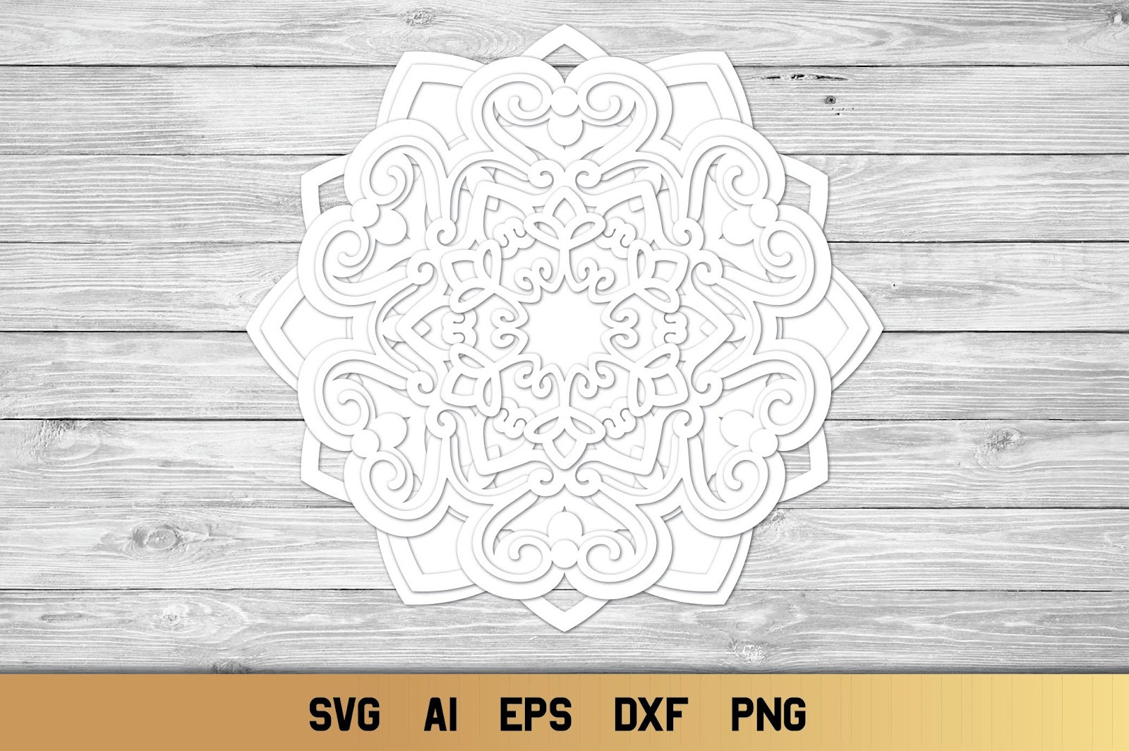 Download Layered Kitchen 3D Mandala Svg - Free Layered SVG Files
