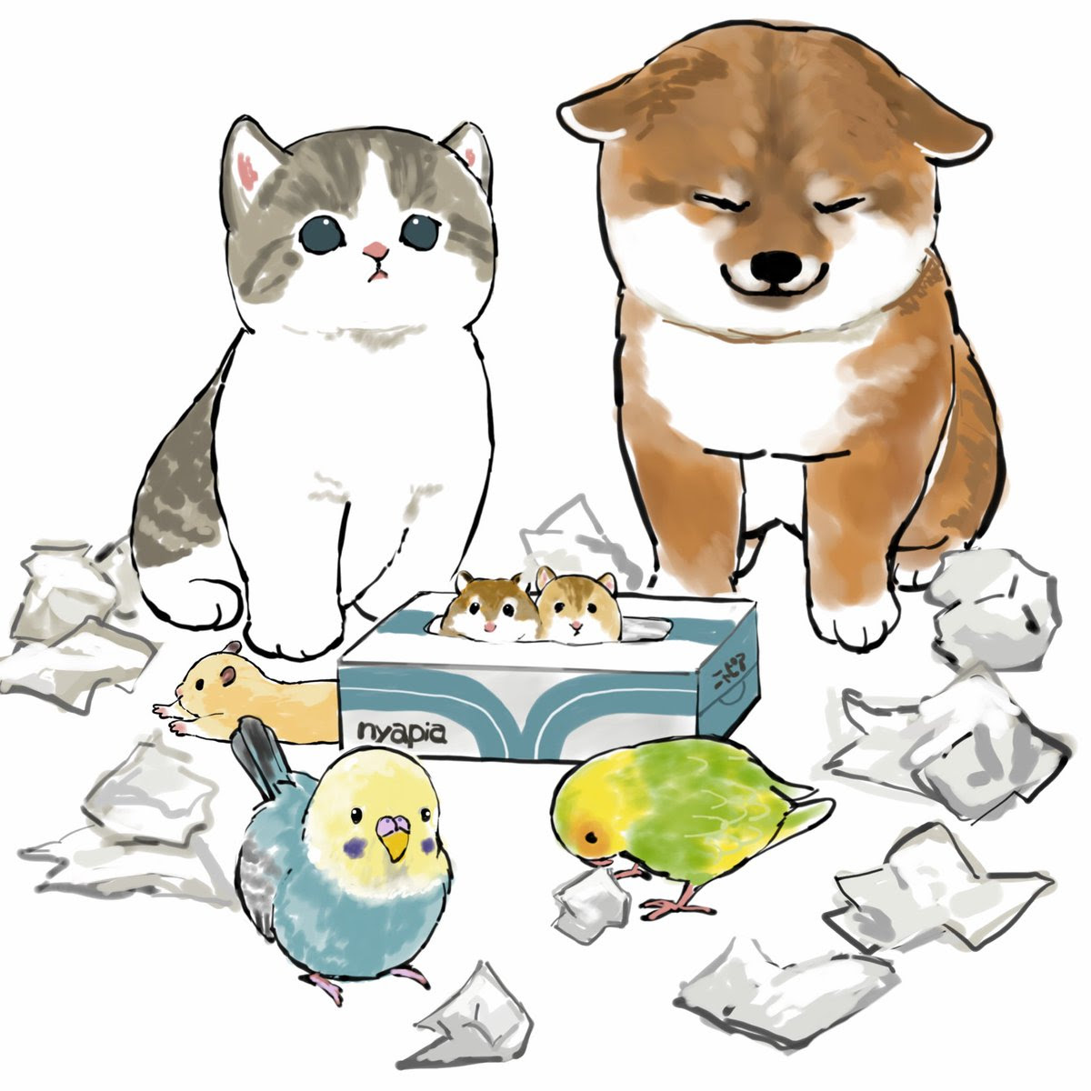 もふもふ かわいい 簡単 ねこ 猫 イラスト Apixtursaebmqtc