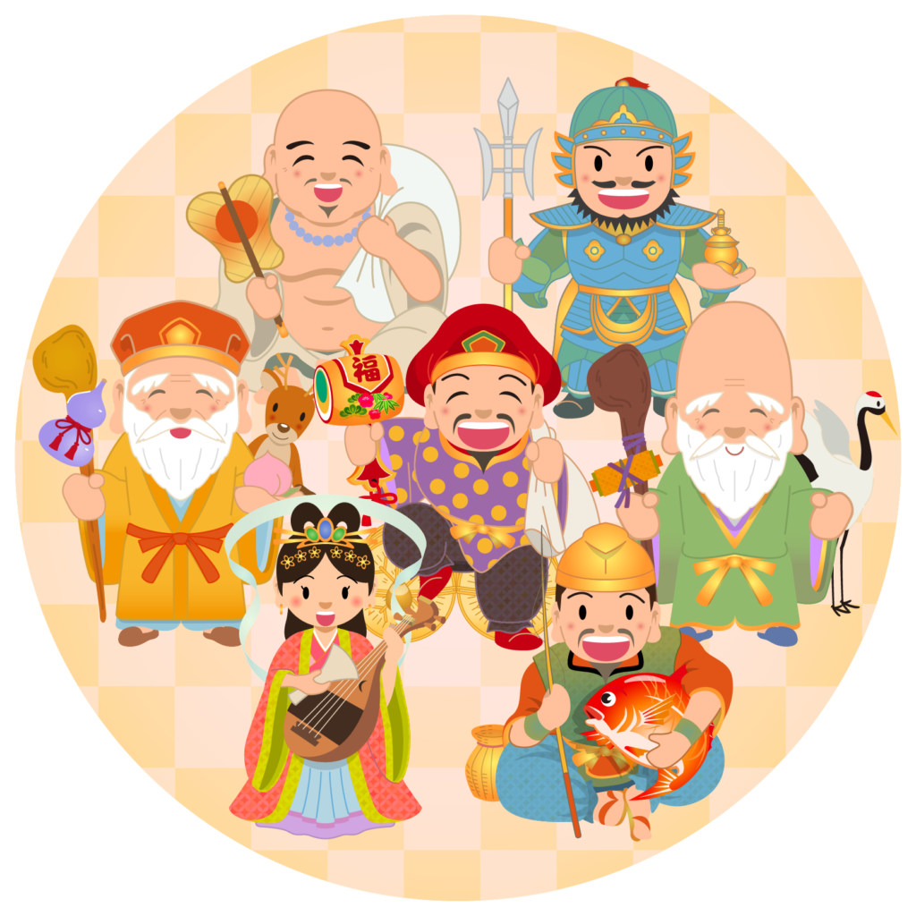トップ100 七福神 イラスト フリー 全イラスト集