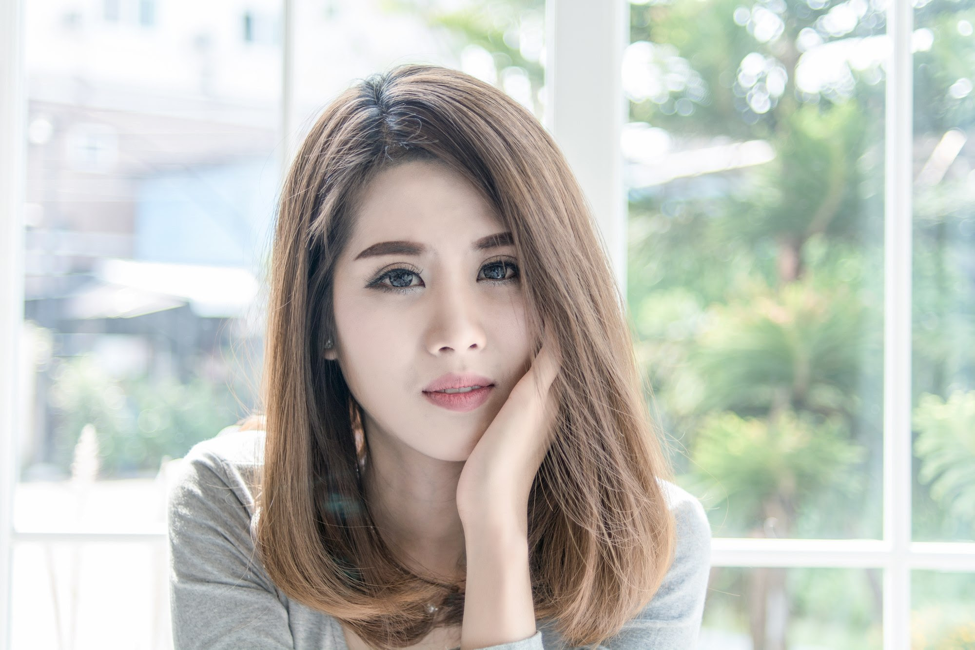  Model  Rambut  Ala Korea Sesuai Bentuk Wajah Berbagi 