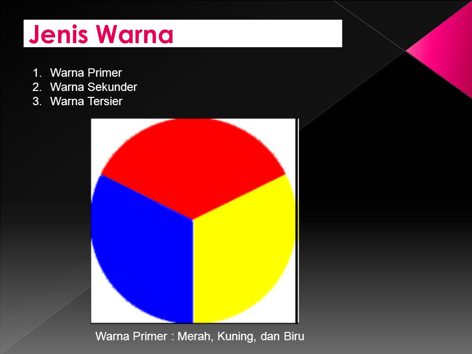 Gaya Terbaru 76 Jenis  Warna  Primer  Sekunder Dan Tersier