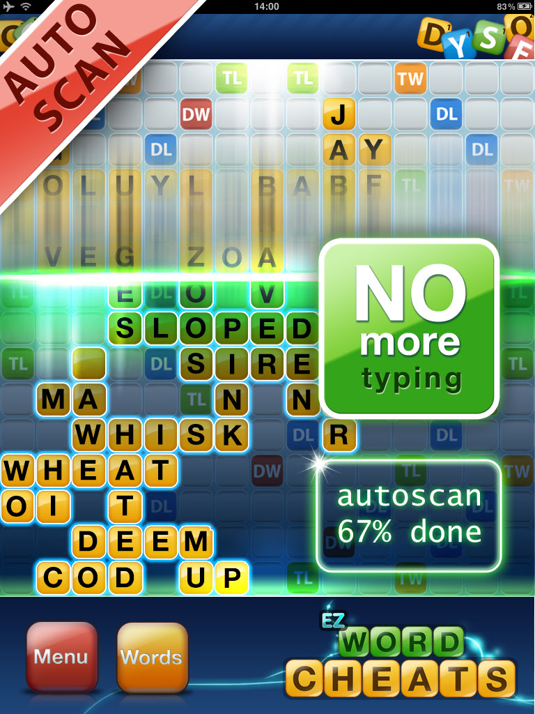 You have been suspecting your friend of cheating for a while, haven't you? Words With Friends Auto Cheats