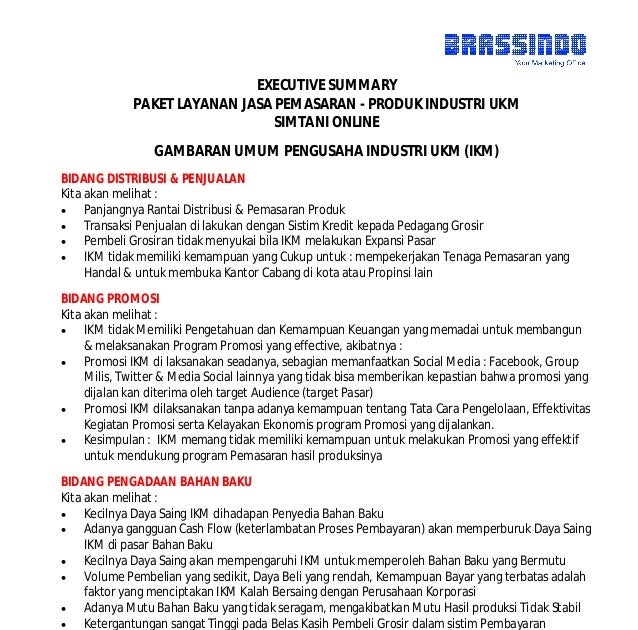 Contoh Business Plan Format - JobsDB