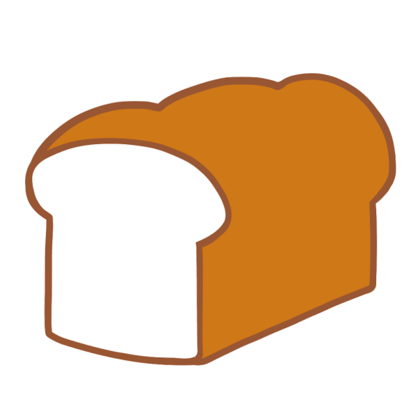 美しい花の画像 75 食パン イラスト 簡単