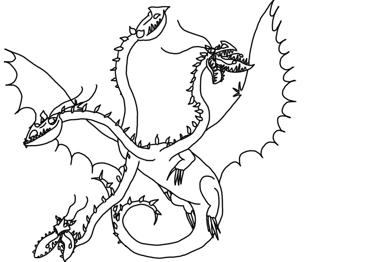 Download Unique How to Train Your Dragon Deadly Nadder Coloring ...
