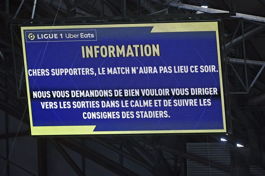 Football, Ligue 1 : le bus des Lyonnais pris pour cible à Marseille, le match entre l'OM et l'OL annulé
