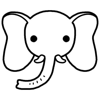 すべての動物の画像 50 動物 イラスト 白黒 フリー