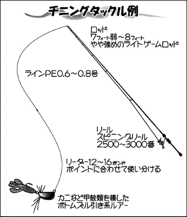 ラブリーチニング 仕掛け すべての魚の画像