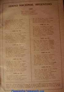Himno nacional argentino año de estreno: Himno Nacional Argentino Pampeando Y Tangueando