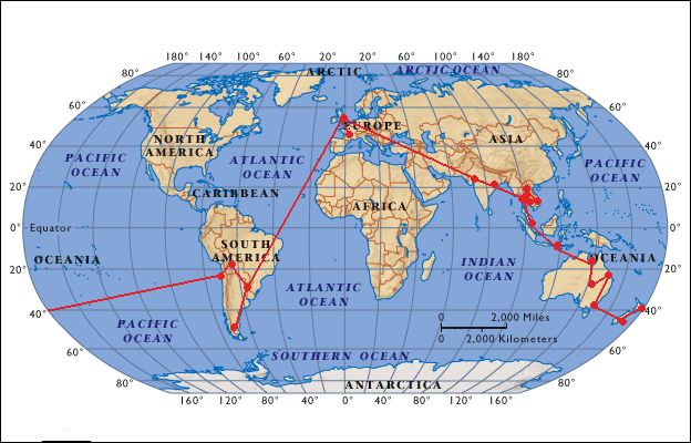 Carte Iles Fidji Carte Monde