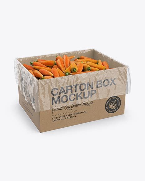 Download Carton Box Mockup - Free Download Mockup